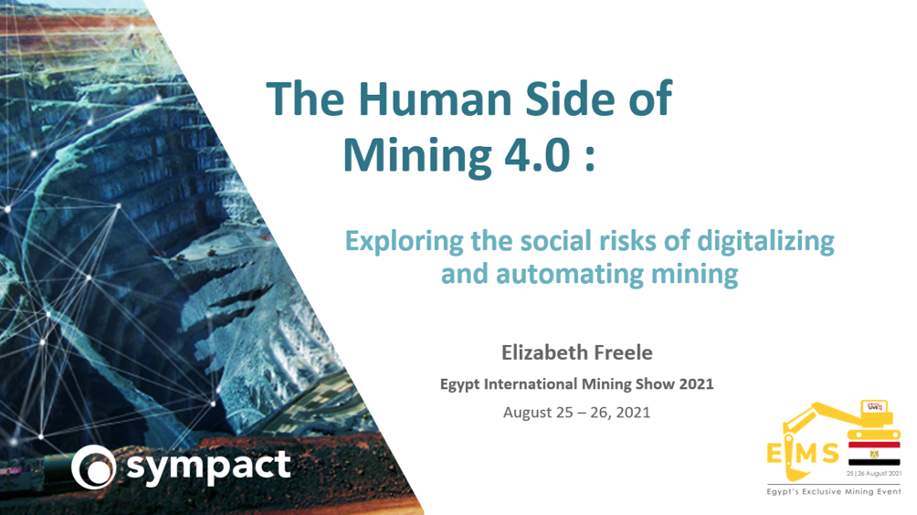 Human Side Mining 4.0 2021-08