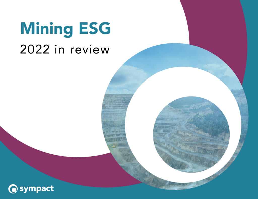 Mining ESG: 2022 in Review Report